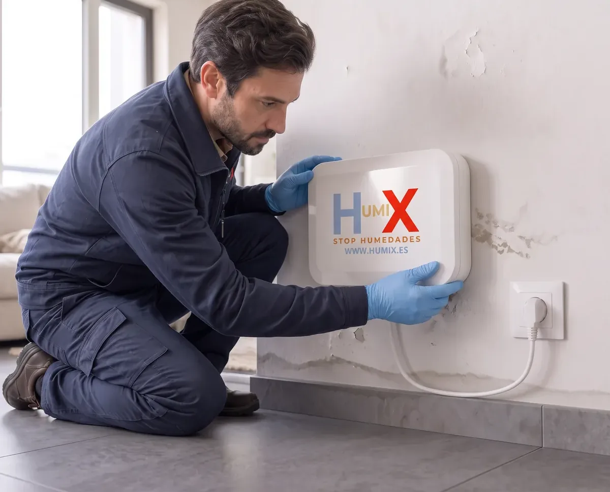 Sistema HUMIX instalado en una vivienda de Lepe